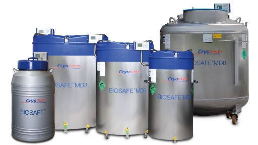Cryogenic Storage -196°C Cryoterm Biosafe cryo-conservation